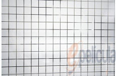 Película Decorativa Quadrado Branco 2,0x2,0cm Detalhe